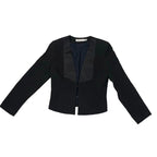 Blazer corto nero See By Chloé elegante minimal chic XS