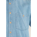 Vintage Miller & Simons 100% Cotton Denim Shirt Workwear Casual M