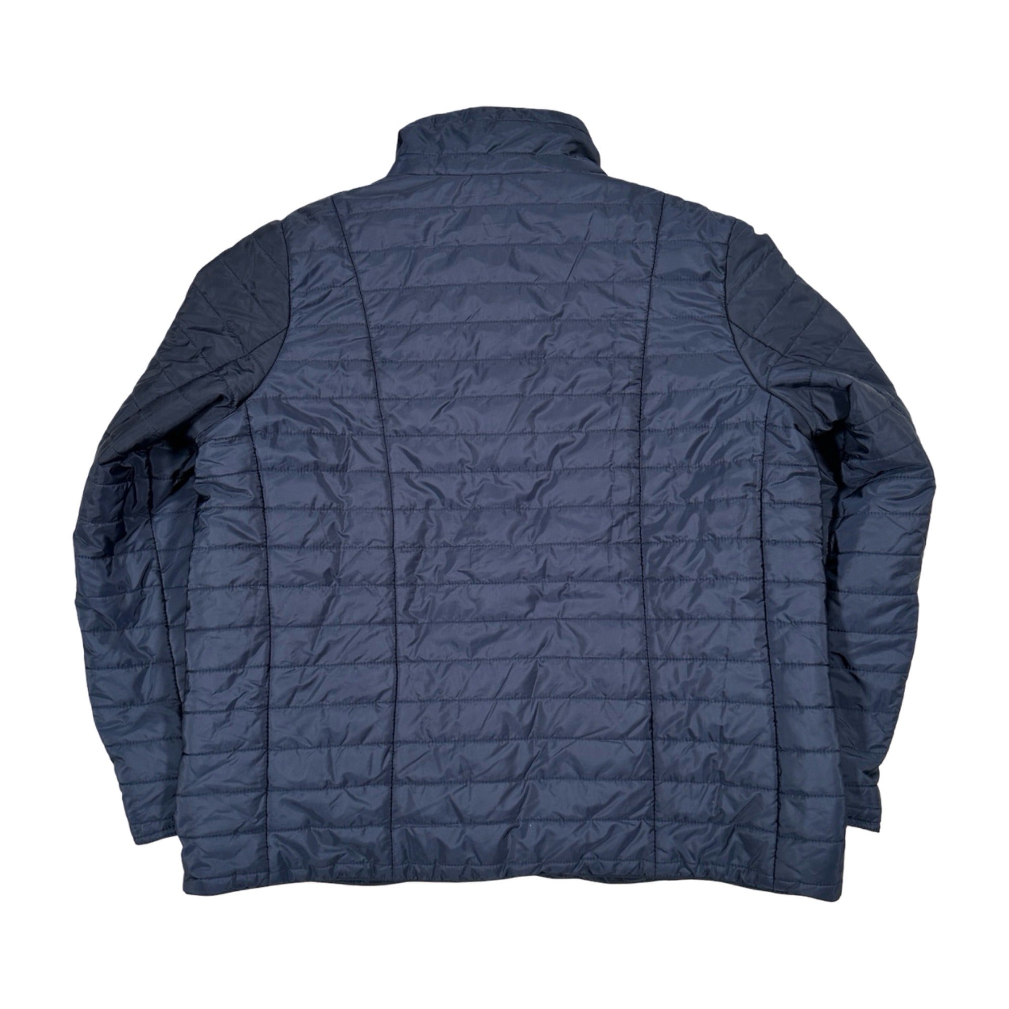 Men’s Quilted Puffer Jacket – Blue Lightweight Insulated Jacket