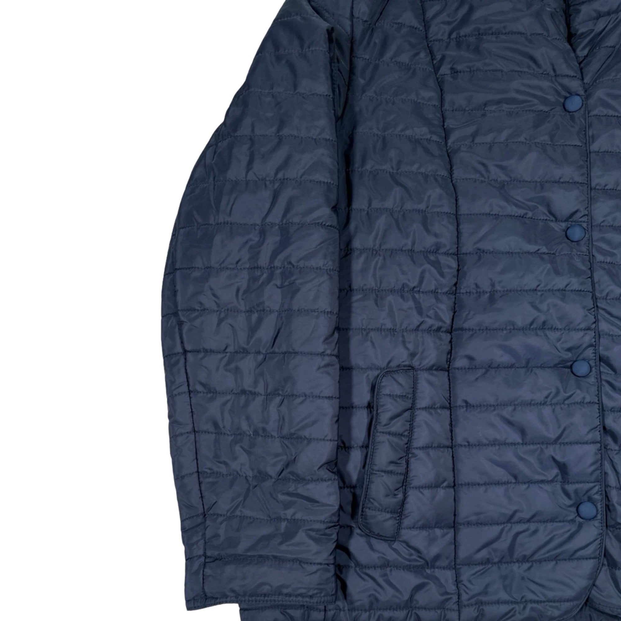 Men’s Quilted Puffer Jacket – Blue Lightweight Insulated Jacket