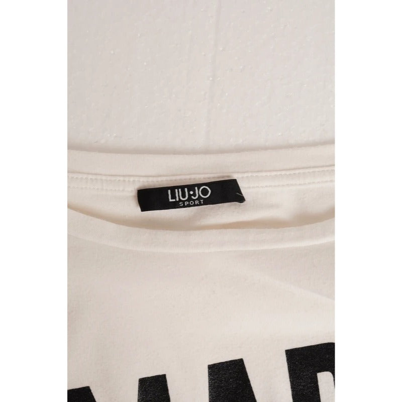 Maglia Liu Jo Sport in cotone con stampa Made With Love taglia S