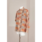Camicia vintage Bananarama Dino Erre fantasia patchwork uomo L