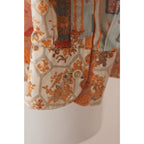 Camicia vintage Bananarama Dino Erre fantasia patchwork uomo L