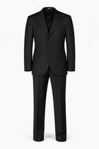 Magni Produzioni Men’s Black Wool Suit – Super 130’s Bonino Tessuti, Made in Italy EU54