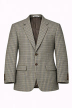 Vintage Centro Storico Men’s Single-Breasted Wool Blend Blazer IT 50 (M/L) Houndstooth Made in Italy