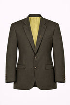 Vintage MISTER Men’s Single-Breasted Blazer IT 48 (M) Olive Green Made in Italy