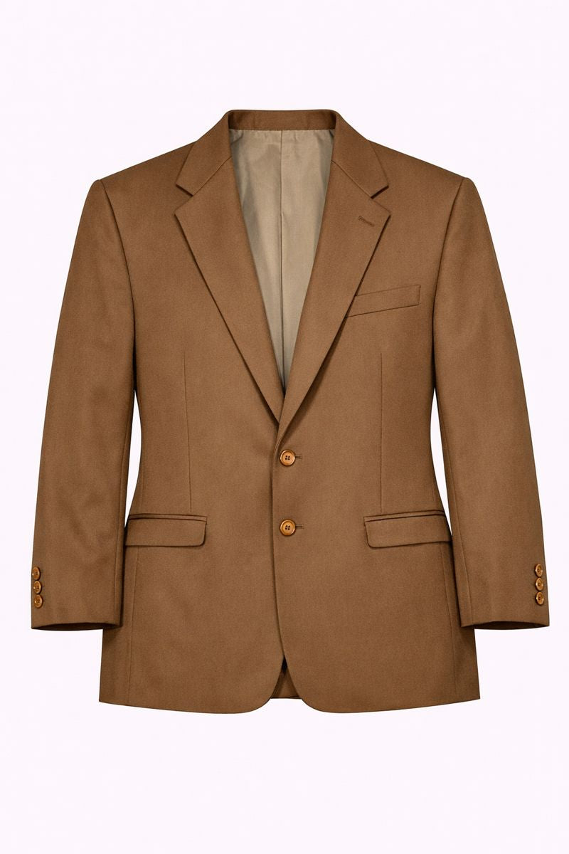 Vittorio Lorini Men’s Single-Breasted Cashmere Blend Blazer – IT 54 / L–XL – Made in Italy