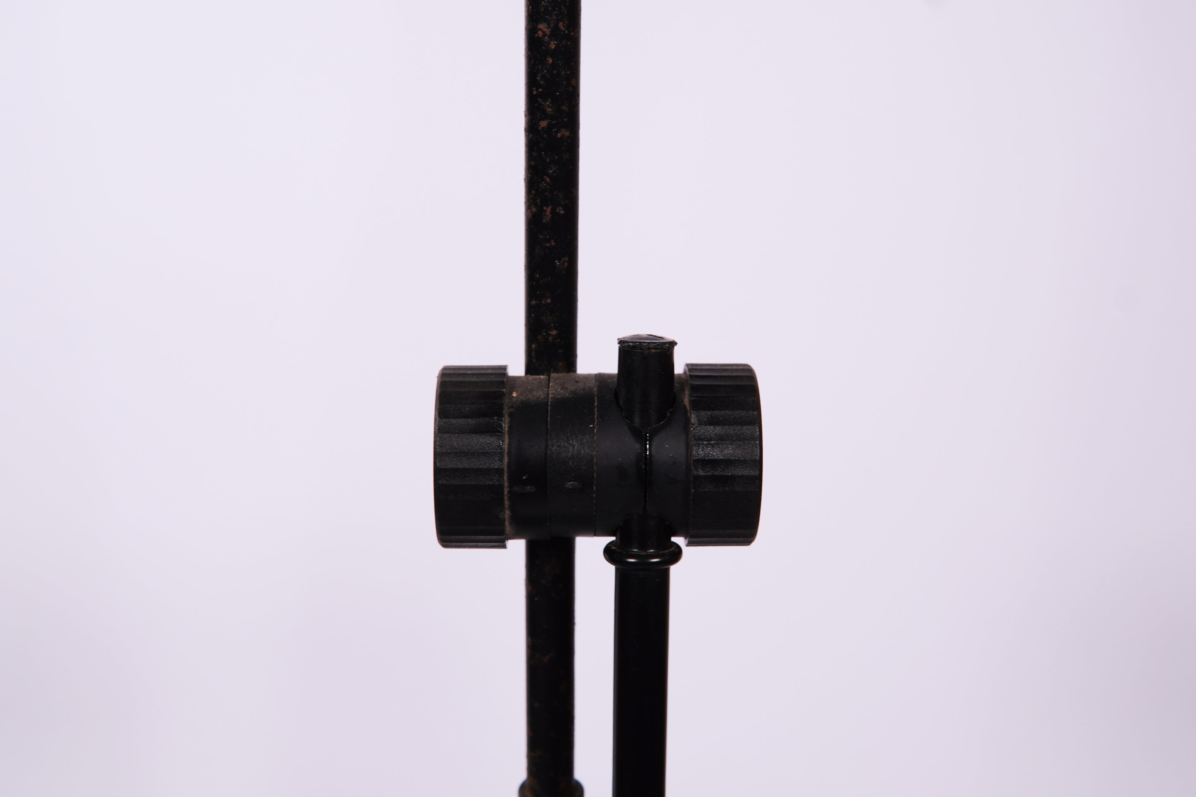 Vintage Industrial Adjustable Metal Table / Floor Lamps – Pair (c. 1970s–1980s)