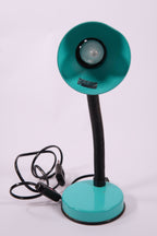 Vintage 1980s Stillplast Turquoise Desk Lamp – Sculptural Adjustable Design, Made in Italy