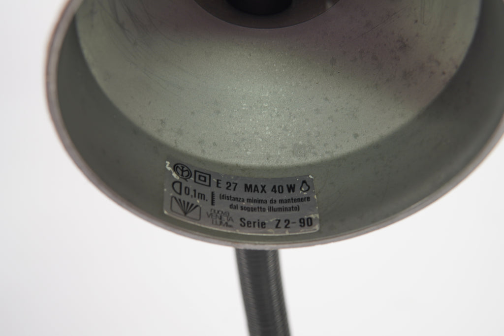 Vintage Nuova Veneta Lumi Desk Lamp – Adjustable Italian Design, Working