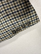 Vintage Centro Storico Men’s Single-Breasted Wool Blend Blazer IT 50 (M/L) Houndstooth Made in Italy