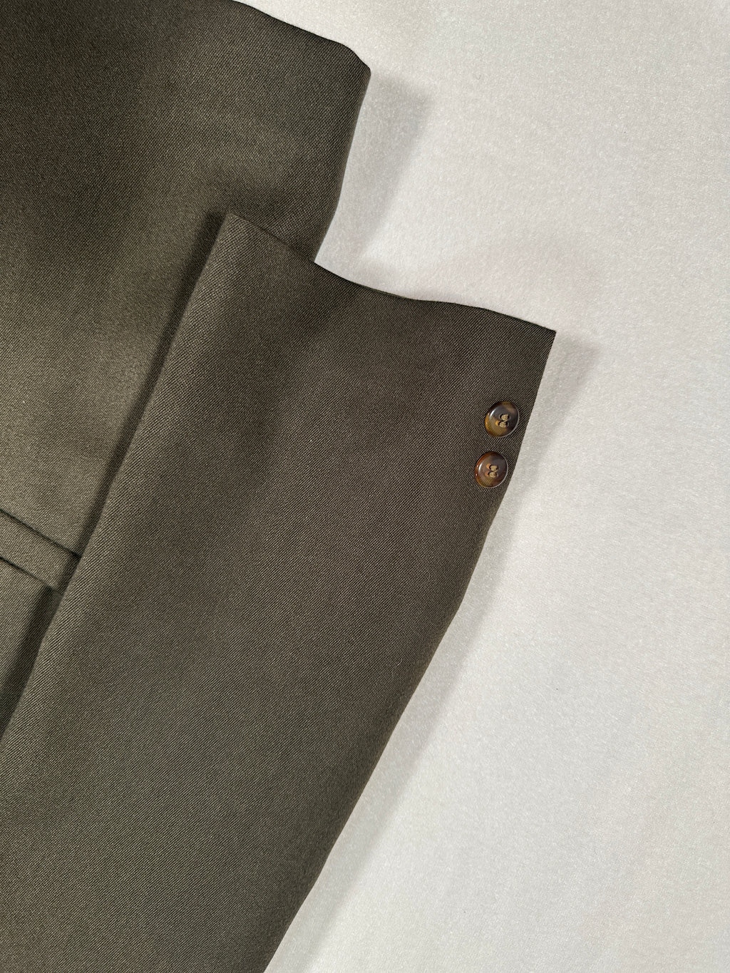 Vintage MISTER Men’s Single-Breasted Blazer IT 48 (M) Olive Green Made in Italy
