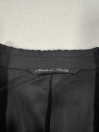Canali Men’s Single-Breasted Wool Blazer IT 54 (L) Dark Grey Made in Italy