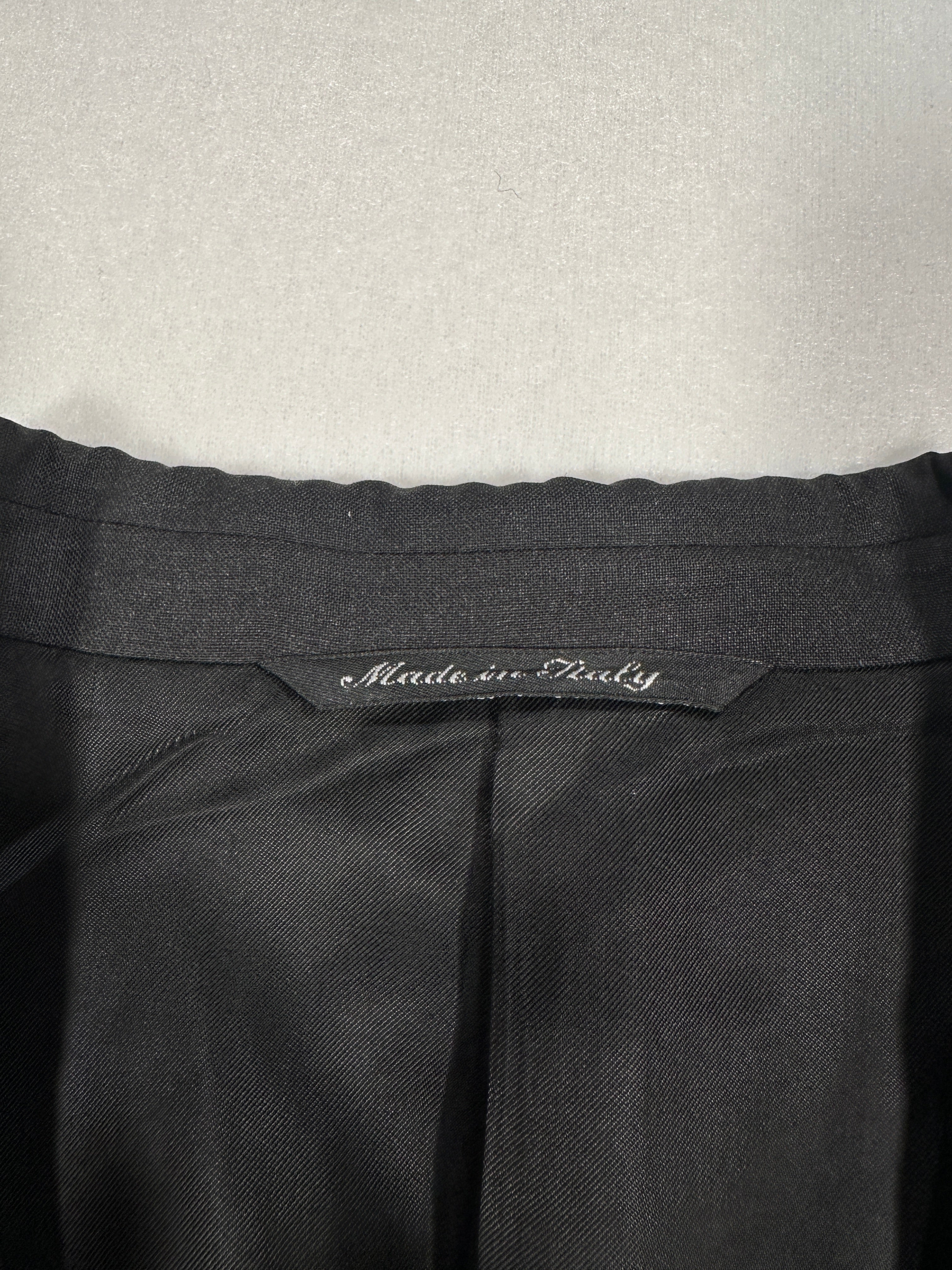 Canali Men’s Single-Breasted Wool Blazer IT 54 (L) Dark Grey Made in Italy