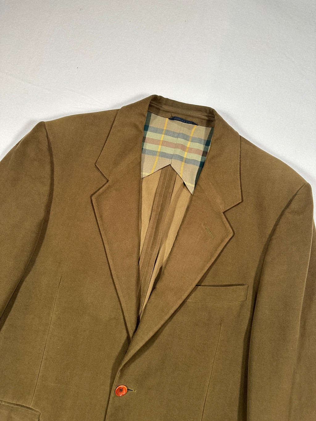 Vintage Hidalgo Brown Single-Breasted Blazer Jacket – Size IT 52 / M–L – Made in Italy