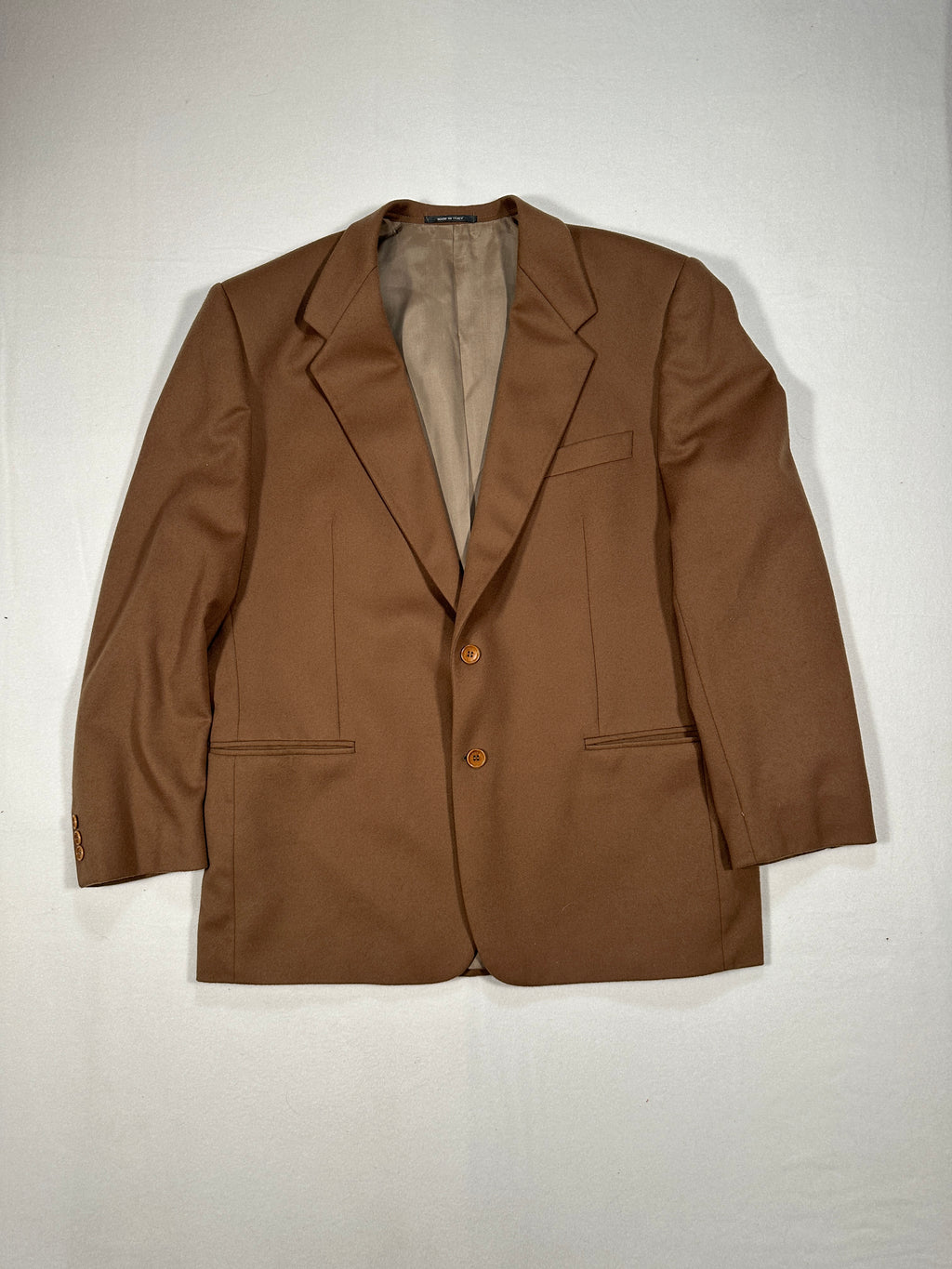 Vittorio Lorini Men’s Single-Breasted Cashmere Blend Blazer – IT 54 / L–XL – Made in Italy