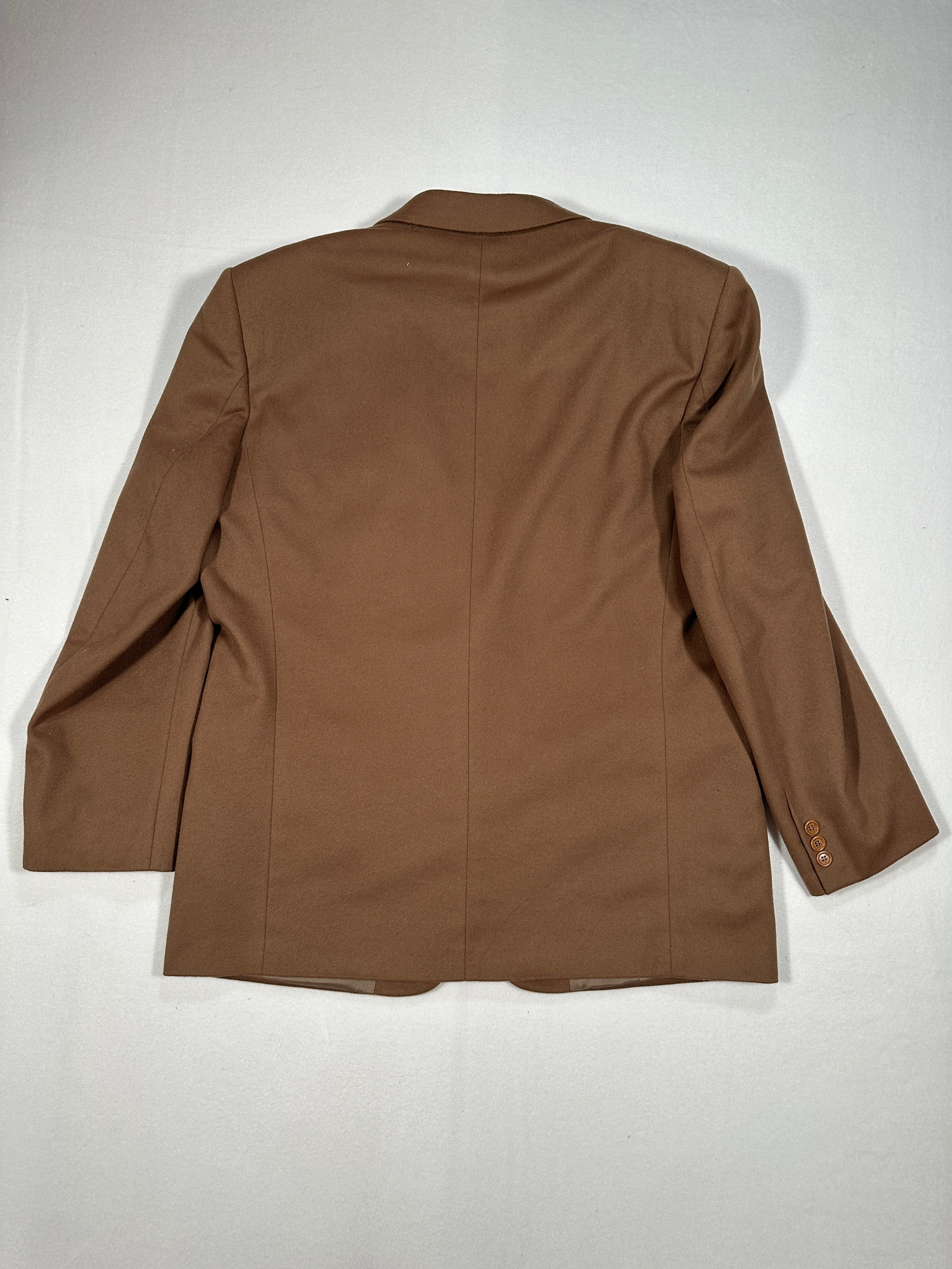 Vittorio Lorini Men’s Single-Breasted Cashmere Blend Blazer – IT 54 / L–XL – Made in Italy