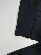 Magni Produzioni Men’s Black Wool Suit – Super 130’s Bonino Tessuti, Made in Italy EU54