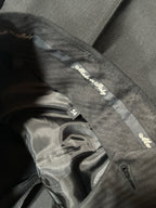 Magni Produzioni Men’s Black Wool Suit – Super 130’s Bonino Tessuti, Made in Italy EU54