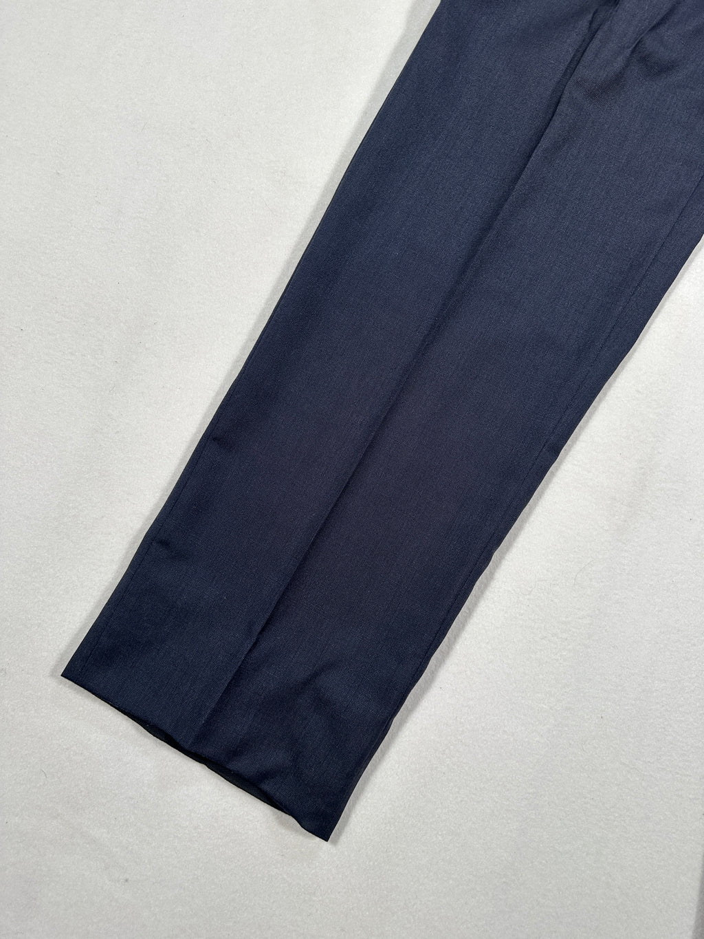 D’Avenza Roma Vintage Handmade Cashmere Suit – Navy Blue Made in Italy Jacket & Trousers + Tie | Size EU50 M/L