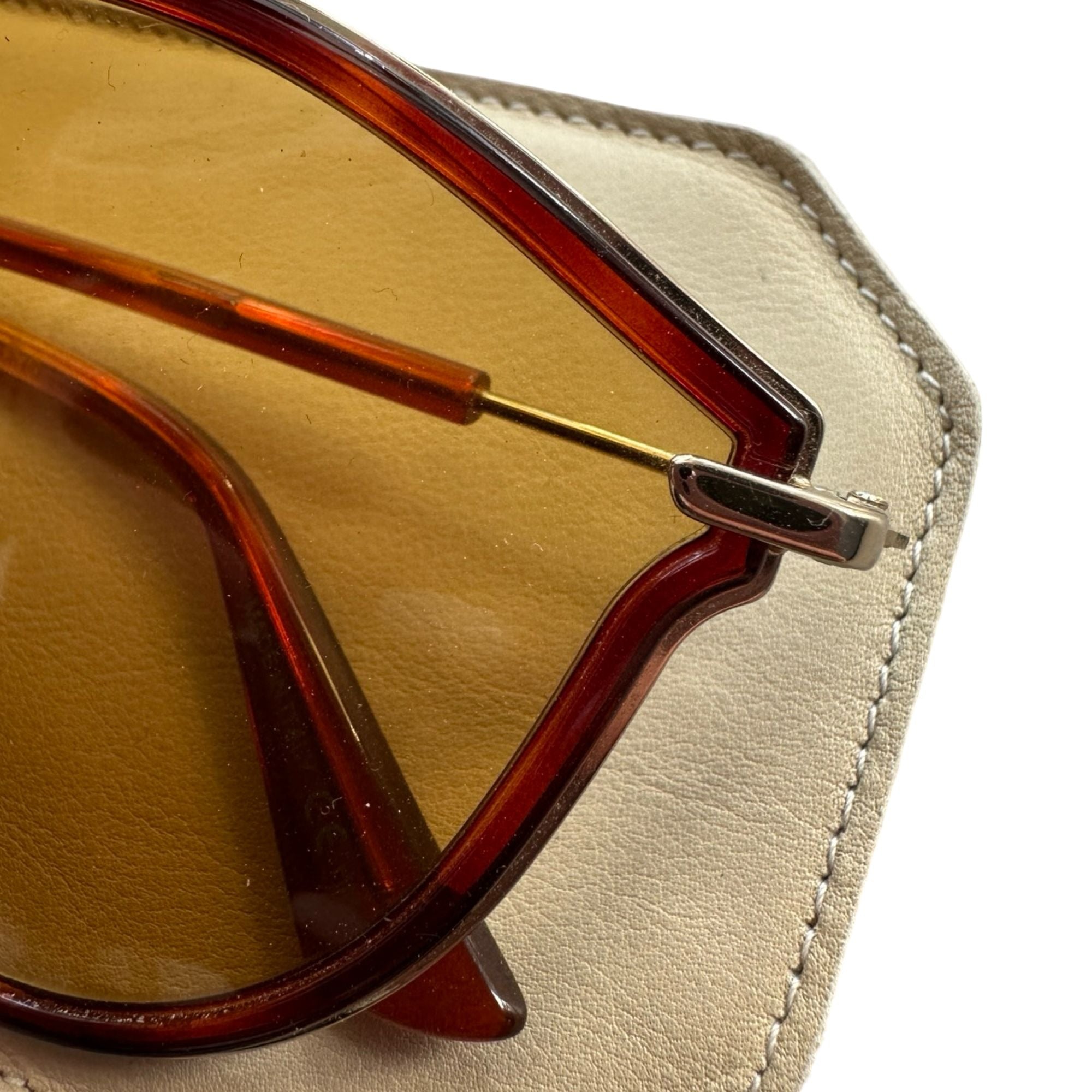 dior vintage sunglesses brown