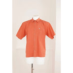 Vintage Quiksilver Camicia Uomo Cotone 100% Quadri Arancione M