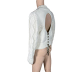 shoulders  38chest 45waist hips sleeves  60length  48
