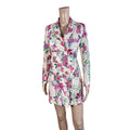 shoulders 36chest 40waist  36hips  42sleeves  56length  78blazer dress