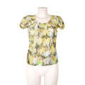 Maglia Vintage Roberto Cavalli Mesh Floreale Stretch Made Italy Donna M