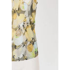 Maglia Vintage Roberto Cavalli Mesh Floreale Stretch Made Italy Donna M