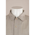 Camicia Vintage Pakka Stuff Floreale Hawaii 100% Cotone Beige M/L