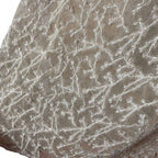 Vintage Sheer Textured Scarf in Soft Taupe | Lightweight Elegant Wrap
