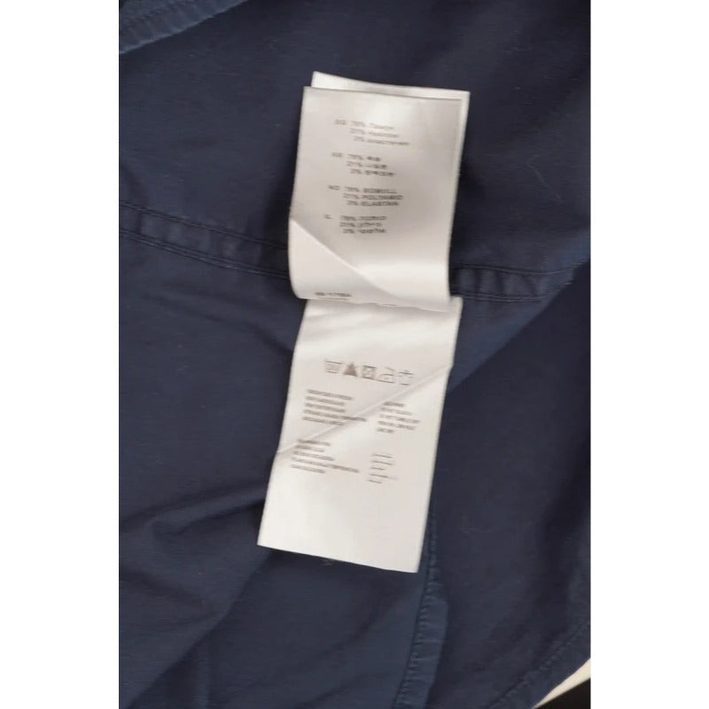 Antony Morato Camicia Uomo Blu Slim Stretch Cotone 52 XL