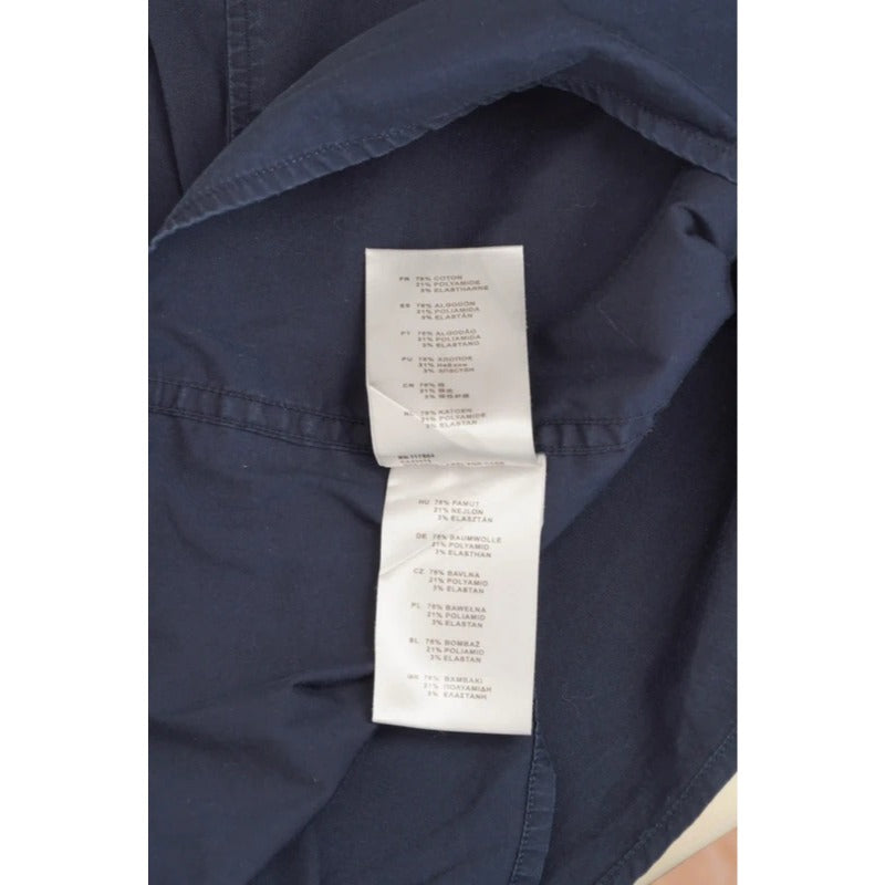 Antony Morato Camicia Uomo Blu Slim Stretch Cotone 52 XL