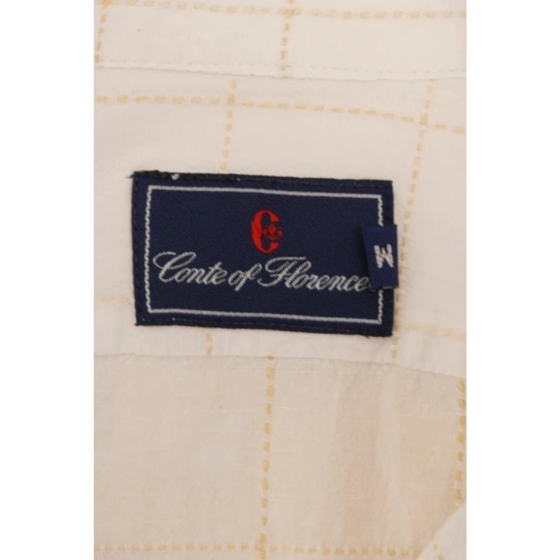Camicia Conte of Florence vintage cotone lino M/L