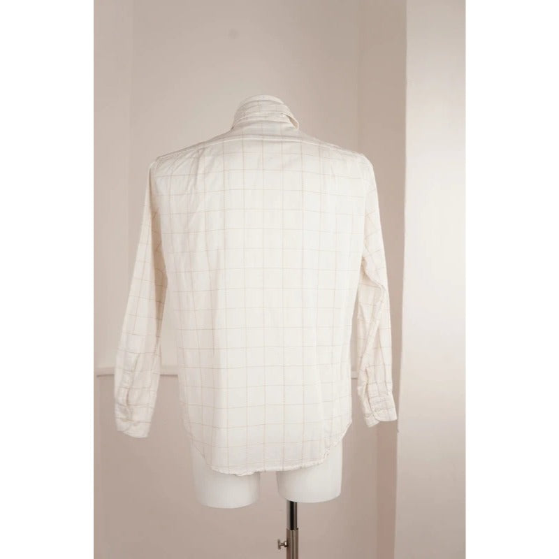 Camicia Conte of Florence vintage cotone lino M/L