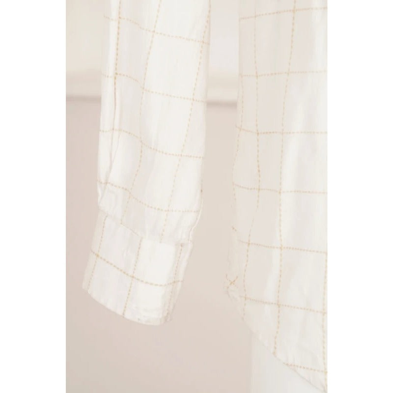 Camicia Conte of Florence vintage cotone lino M/L