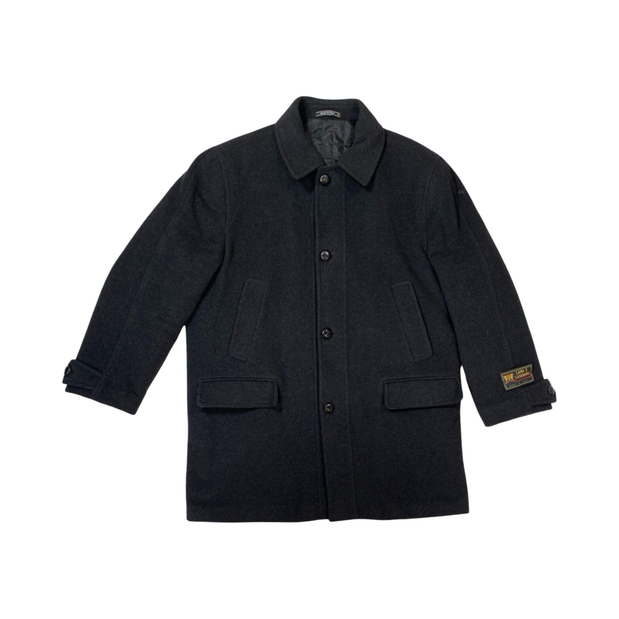 Lana e Cashmere Italian Wool & Cashmere Blend Overcoat – EU 54