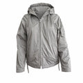 Calvin Klein Jeans Grey Hooded Zip-Up Jacket – Fleece Lined, Y2K Era