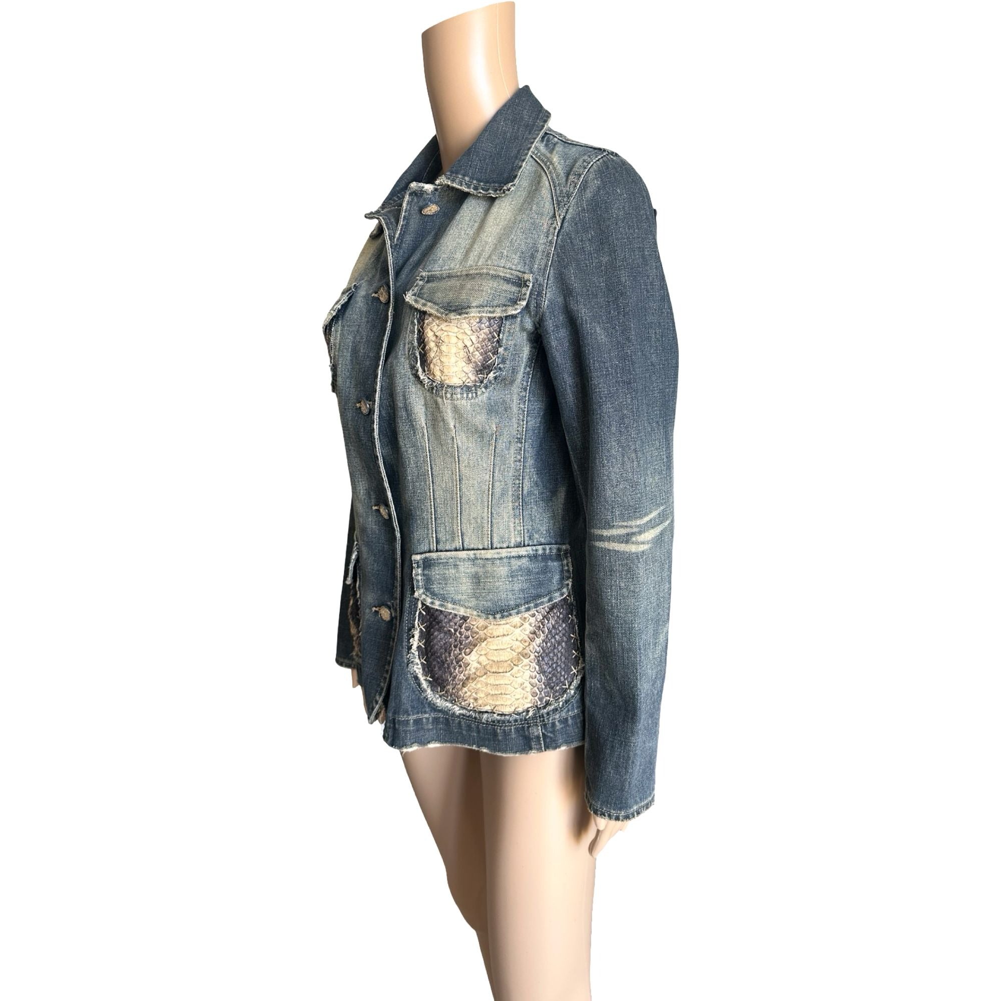 visconf denim jcket