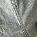 Giacca jeans Liu Jo vintage denim fitted sfrangiata Y2K Made in Italy S
