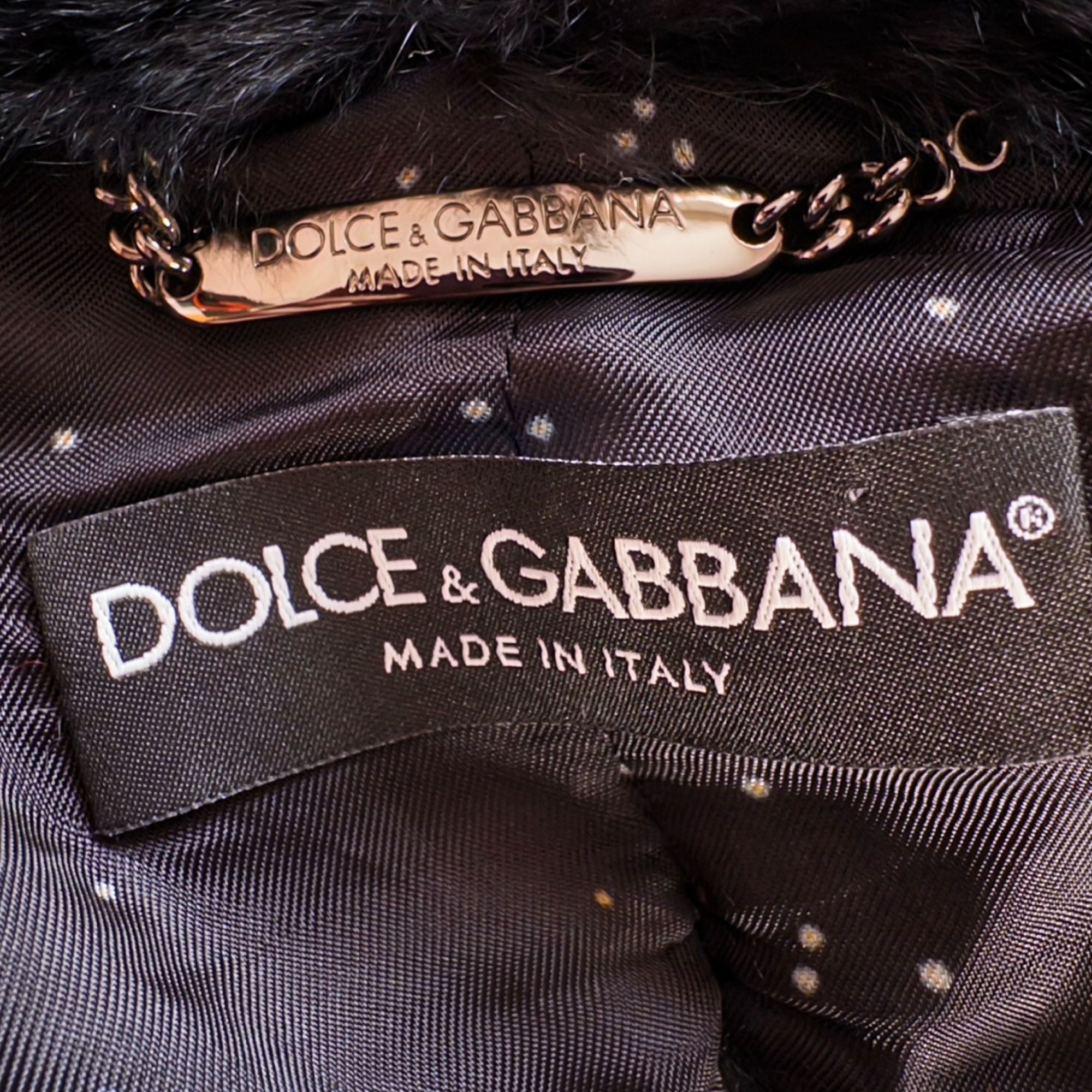 gabbana 2017 runway rabbit coat